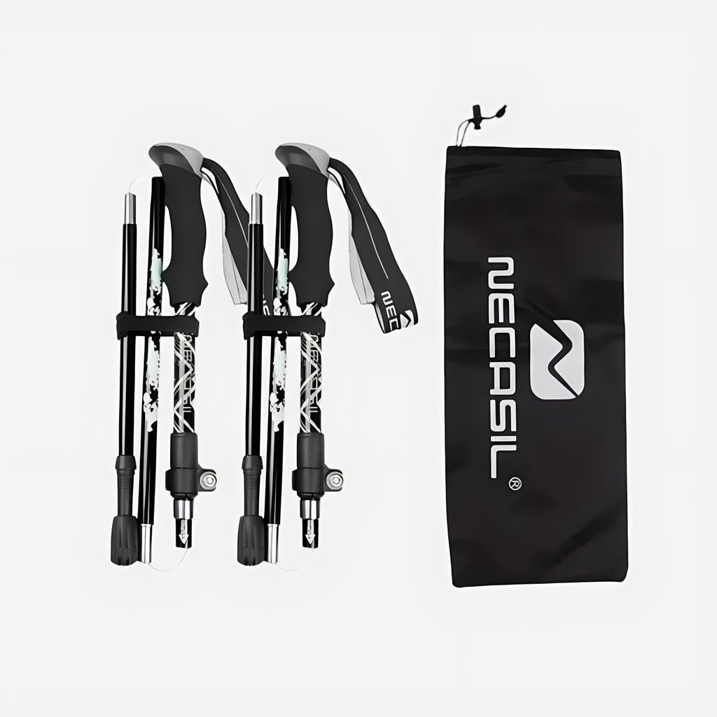 Crimson Wildtrack Gear | Trekking Poles - Folding - Lightweight Design