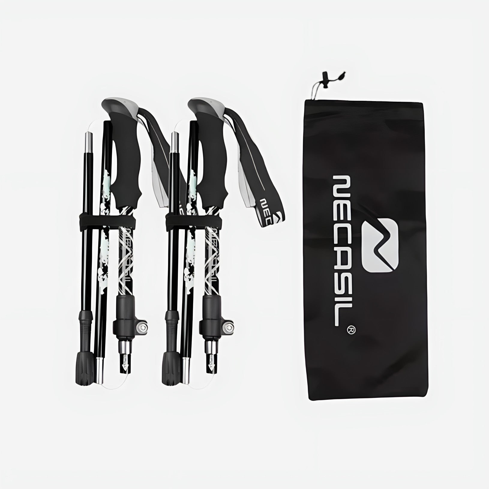 Crimson Wildtrack Gear | Trekking Poles - Folding - Lightweight Design