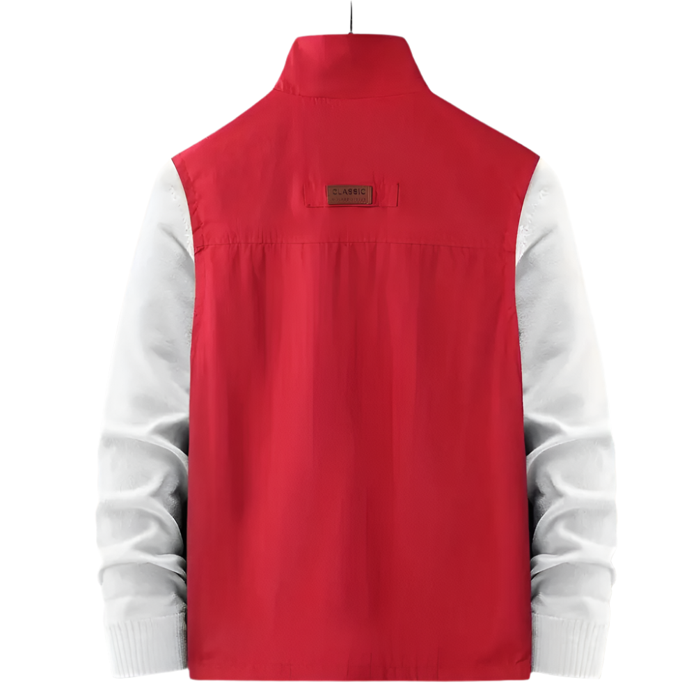 Crimson Wildtrack Gear | Men - Field Vest - Utility Zip-Up Multi Pocket