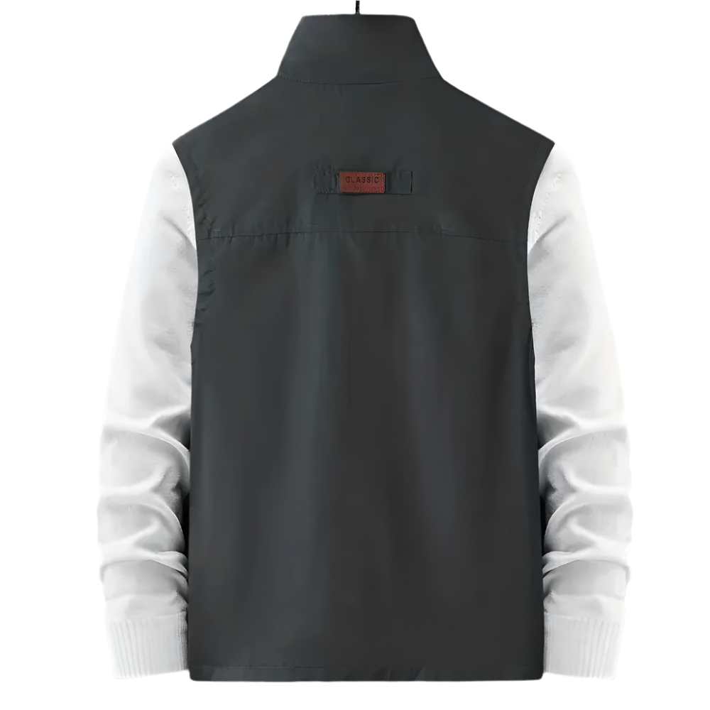 Crimson Wildtrack Gear | Men - Field Vest - Utility Zip-Up Multi Pocket