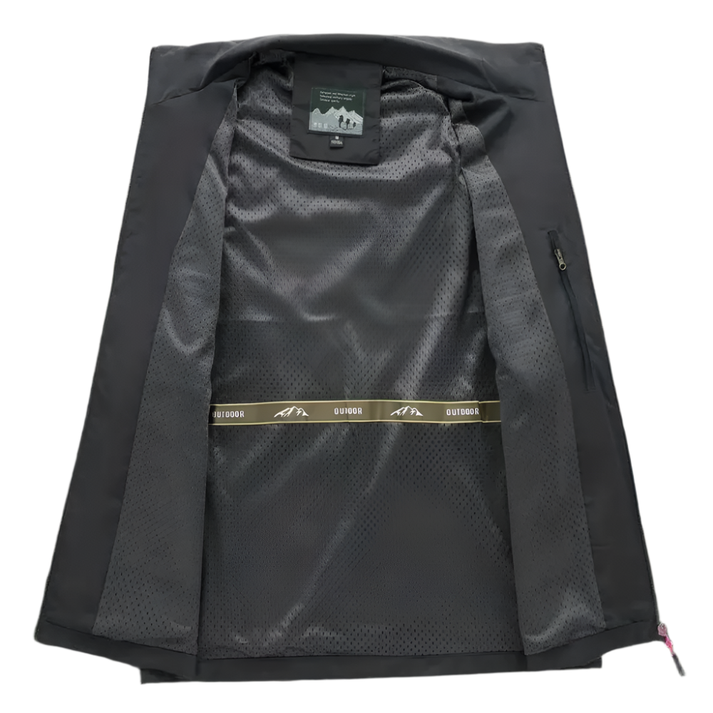 Crimson Wildtrack Gear | Men - Field Vest - Utility Zip-Up Multi Pocket