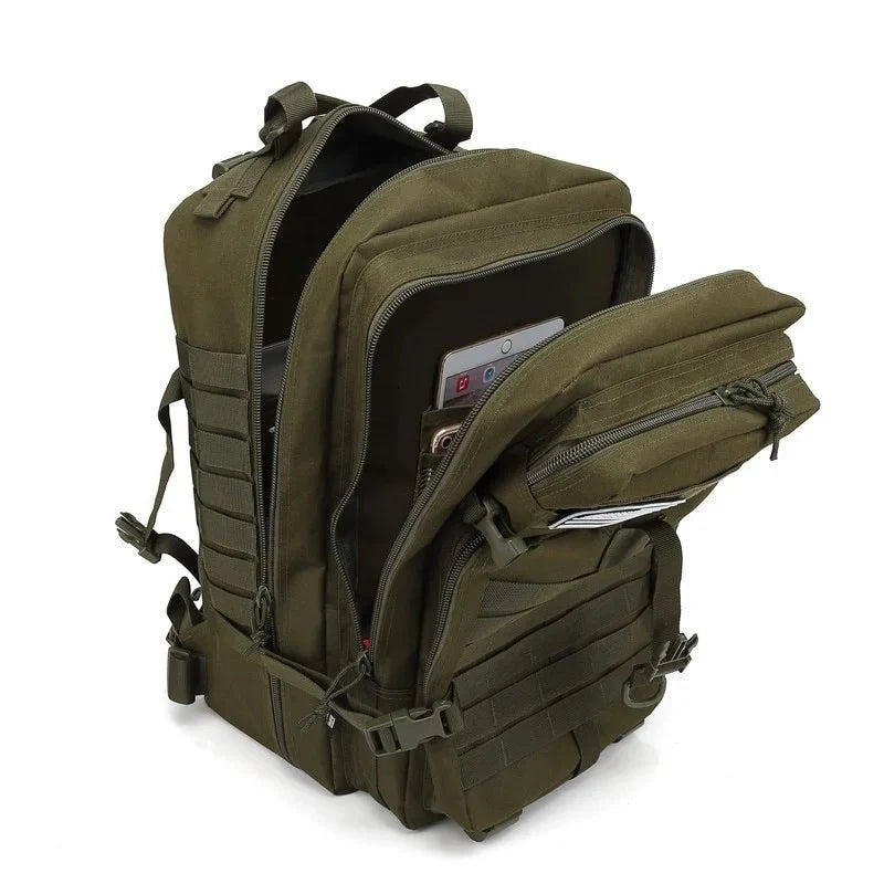 Crimson Wildtrack Gear | 50L Tactical Backpack - Waterproof Durable Hiking Gear