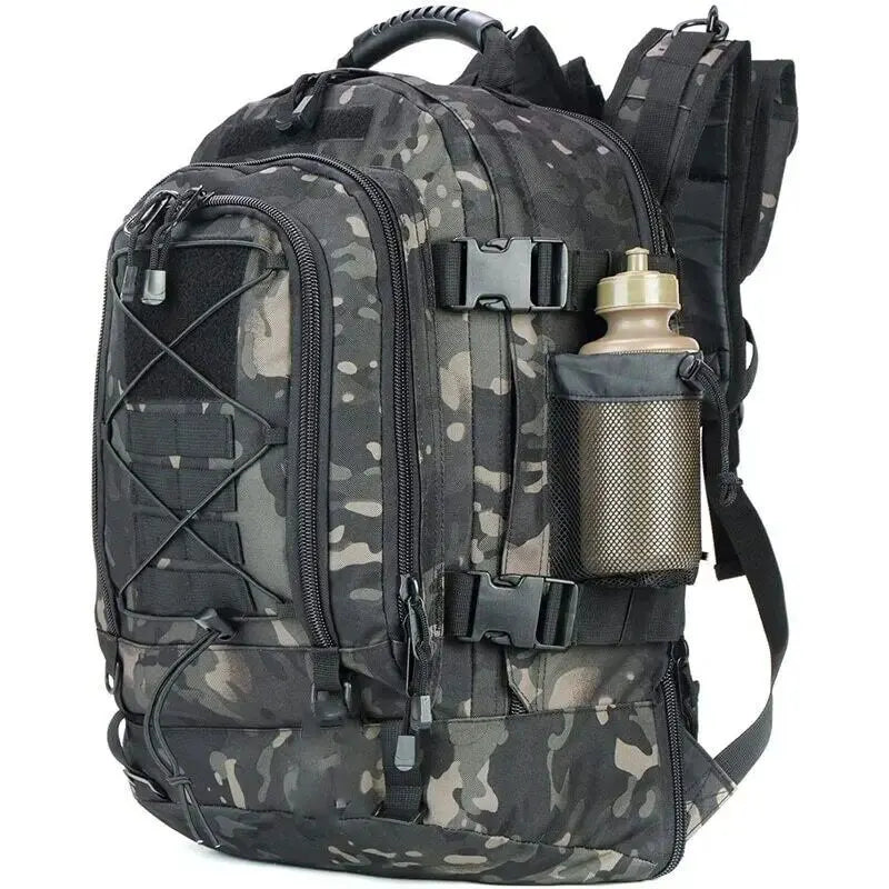 Crimson Wildtrack Gear | 50L Tactical Backpack - Durable Large Capacity Gear