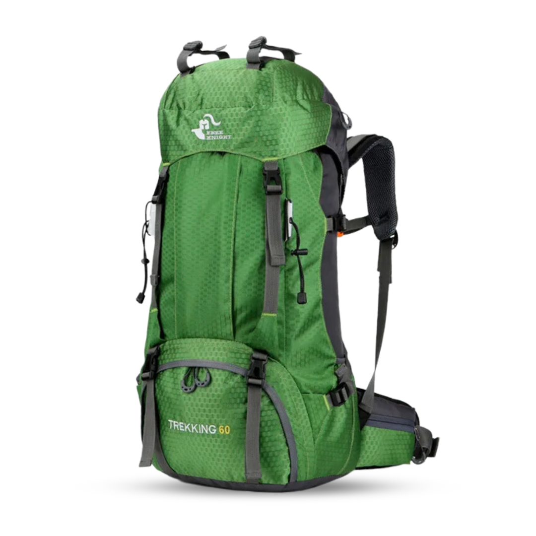 Crimson Wildtrack Gear | Unisex - Hiking Backpack - 60L Waterproof Durable