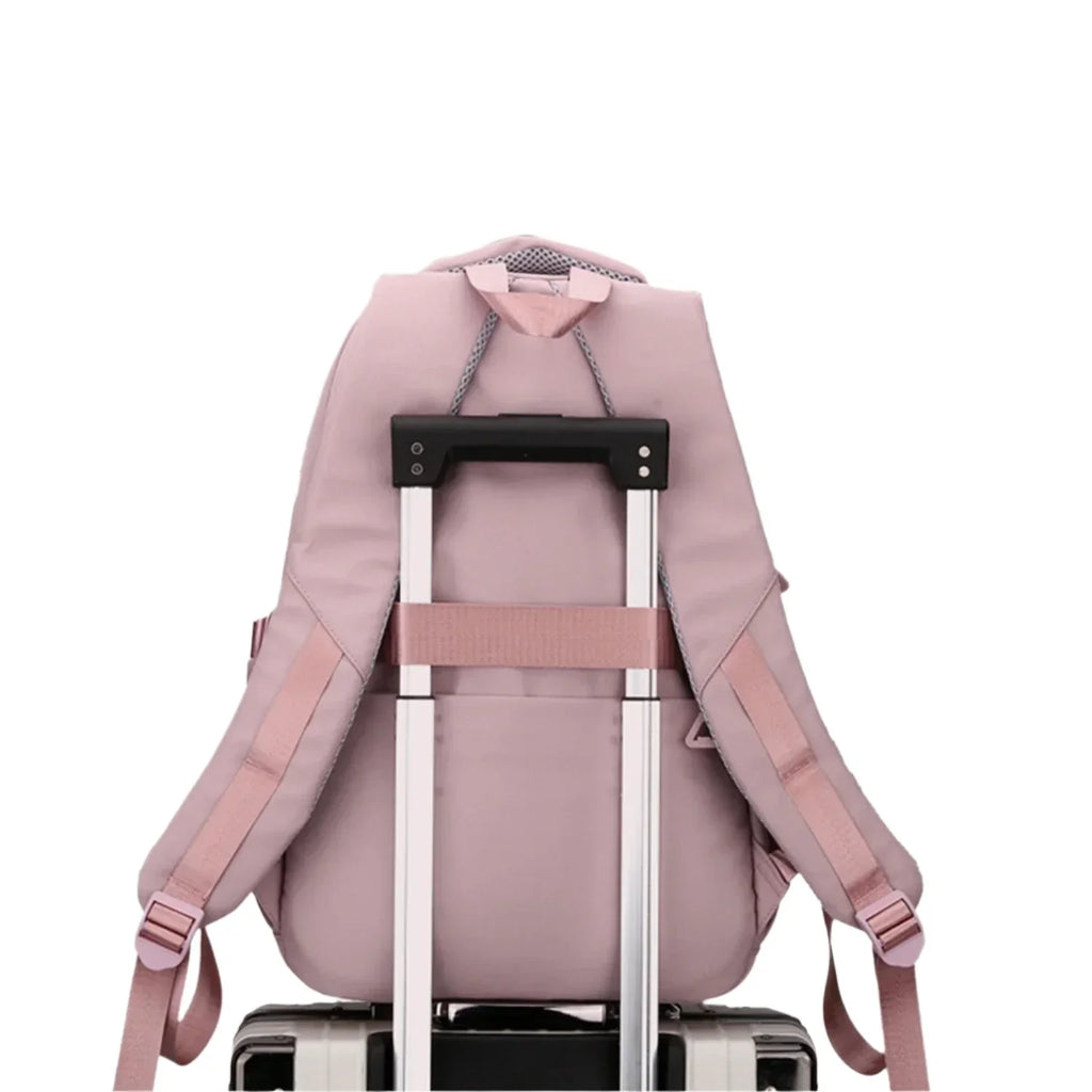 Crimson Wildtrack Gear | 35L Nylon Laptop Backpack - Stylish for Work & Travel