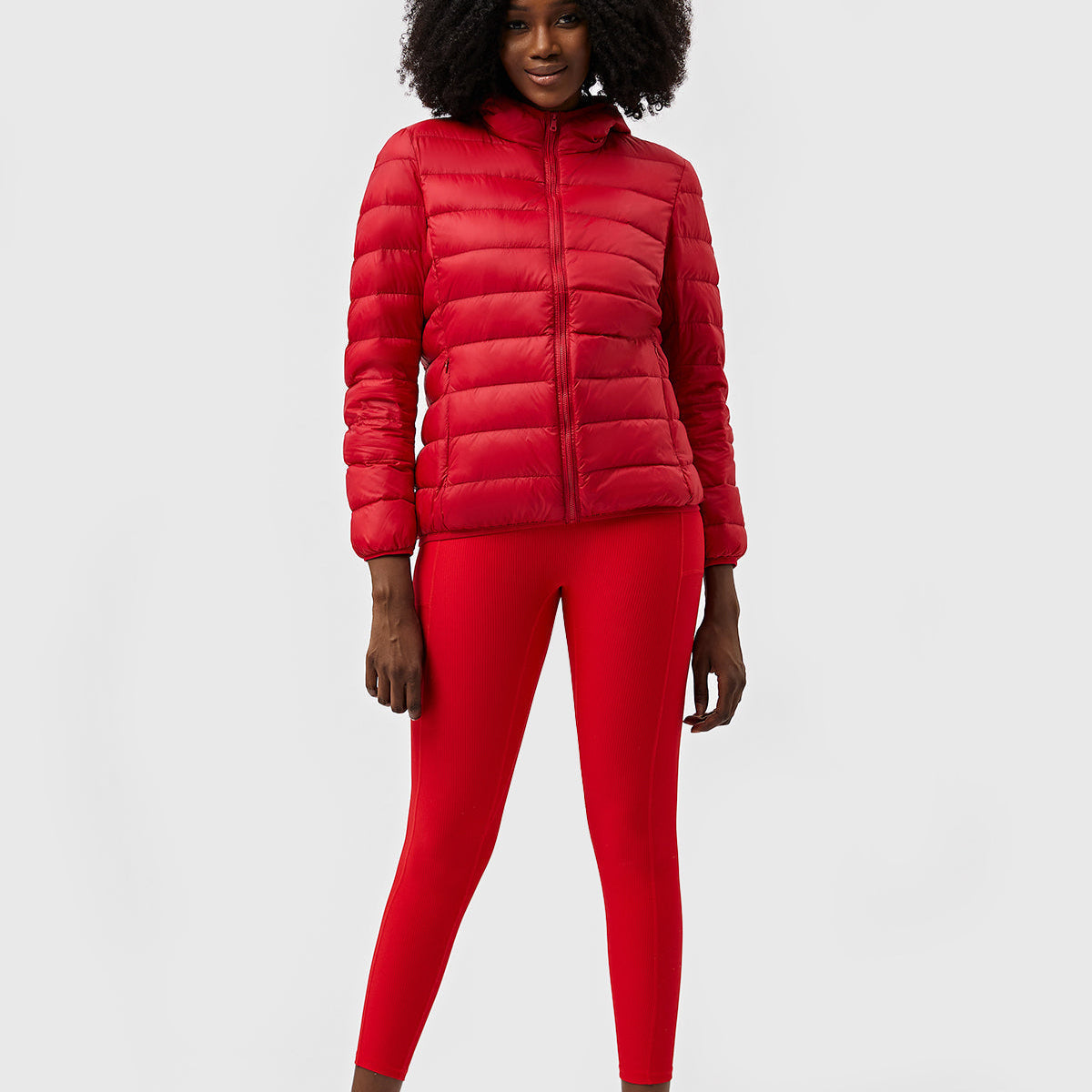 Crimson Wildtrack Gear | Women's Packable Down Jacket - Featherweight Hooded Coat