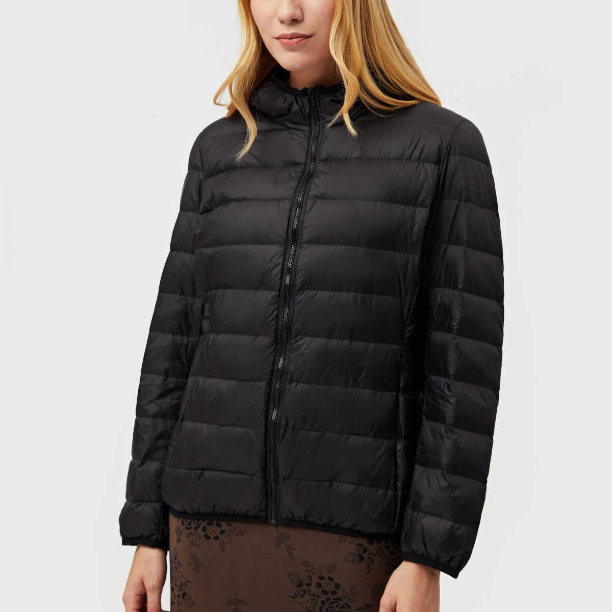 Crimson Wildtrack Gear | Women's Packable Down Jacket - Featherweight Hooded Coat