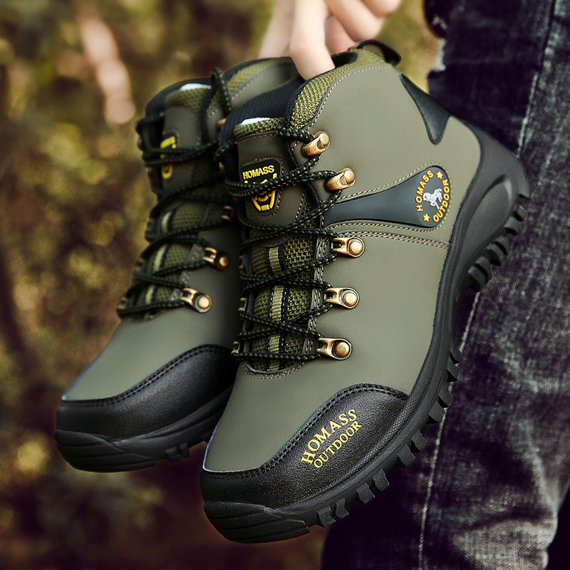 Crimson Wildtrack Gear | Men - Hiking Boots - Steel Toe - Mid Height