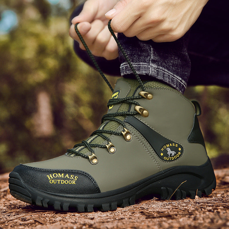 Crimson Wildtrack Gear | Men - Hiking Boots - Steel Toe - Mid Height