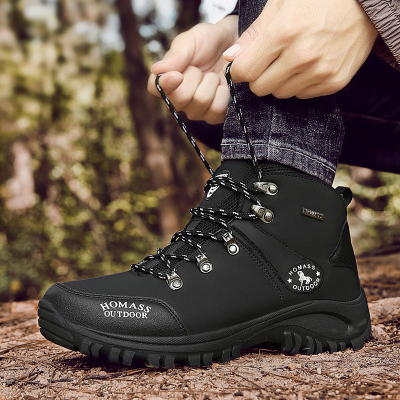 Crimson Wildtrack Gear | Men - Hiking Boots - Steel Toe - Mid Height