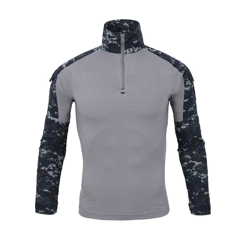 Crimson Wildtrack Gear | Men - Tactical Long Sleeve Camo Shirt - Breathable Fabric - Versatile Outdoor Gear