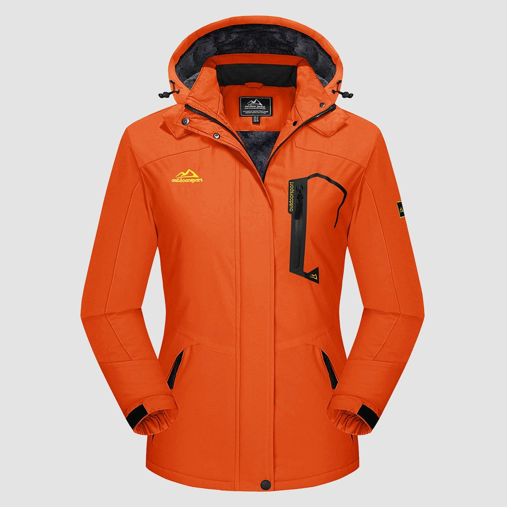 Crimson Wildtrack Gear | Women - Ski Jacket - Fleece Water-Resistant Winter