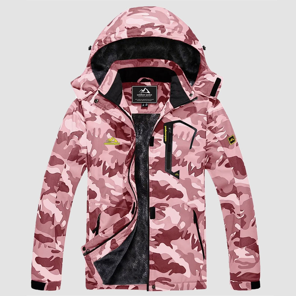 Crimson Wildtrack Gear | Women - Ski Jacket - Fleece Water-Resistant Winter