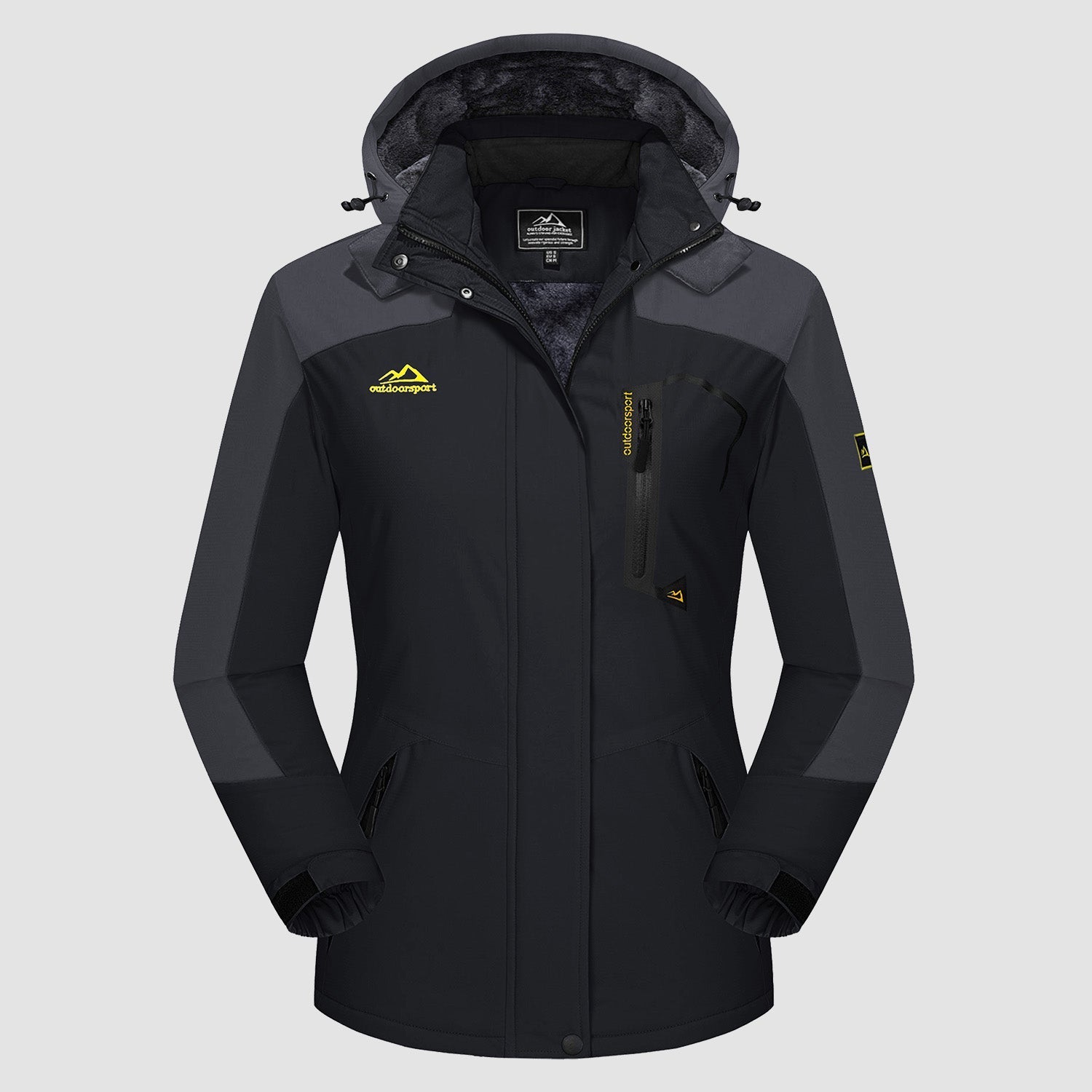 Crimson Wildtrack Gear | Women - Ski Jacket - Fleece Water-Resistant Winter
