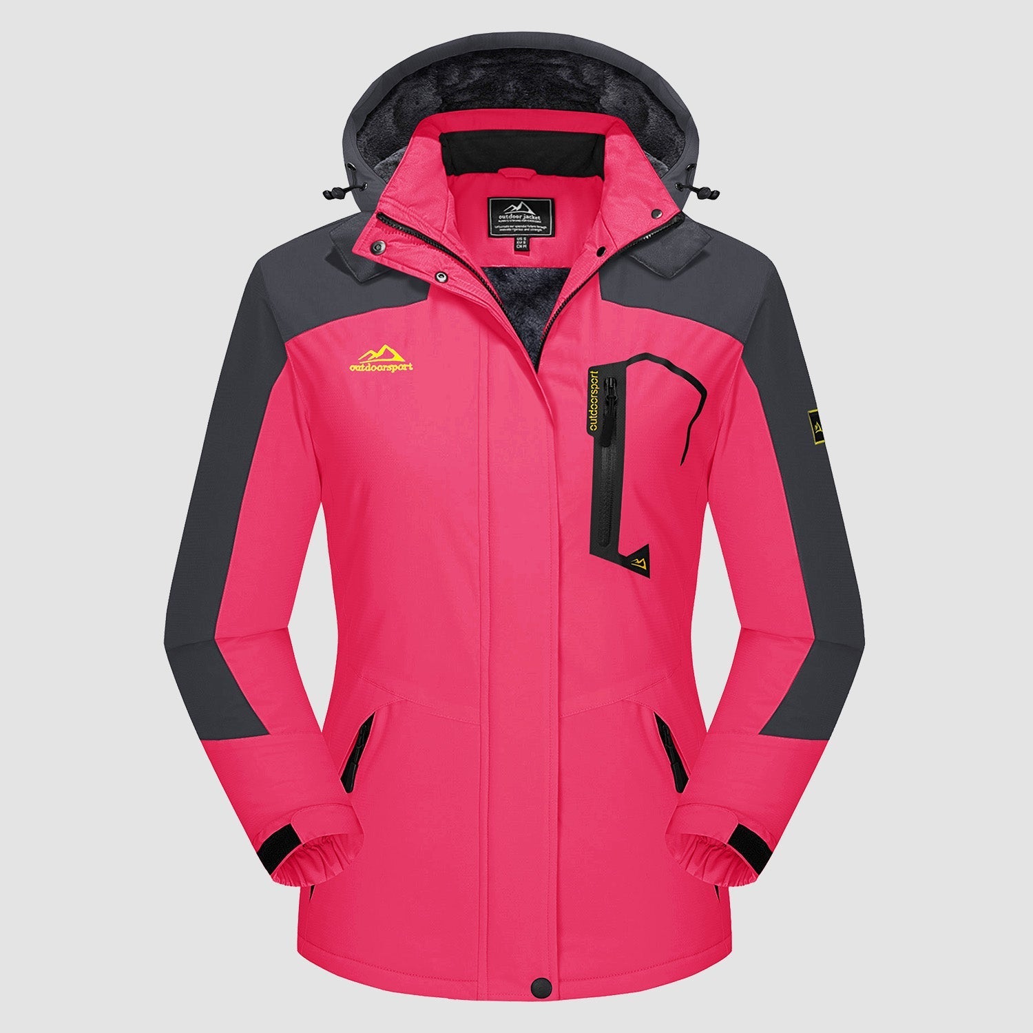 Crimson Wildtrack Gear | Women - Ski Jacket - Fleece Water-Resistant Winter