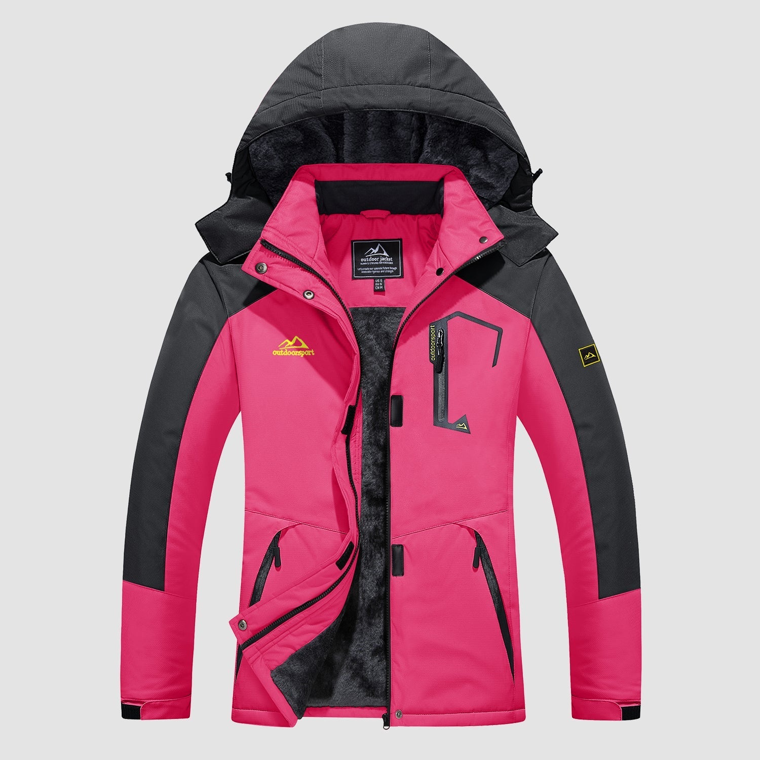 Crimson Wildtrack Gear | Women - Ski Jacket - Fleece Water-Resistant Winter