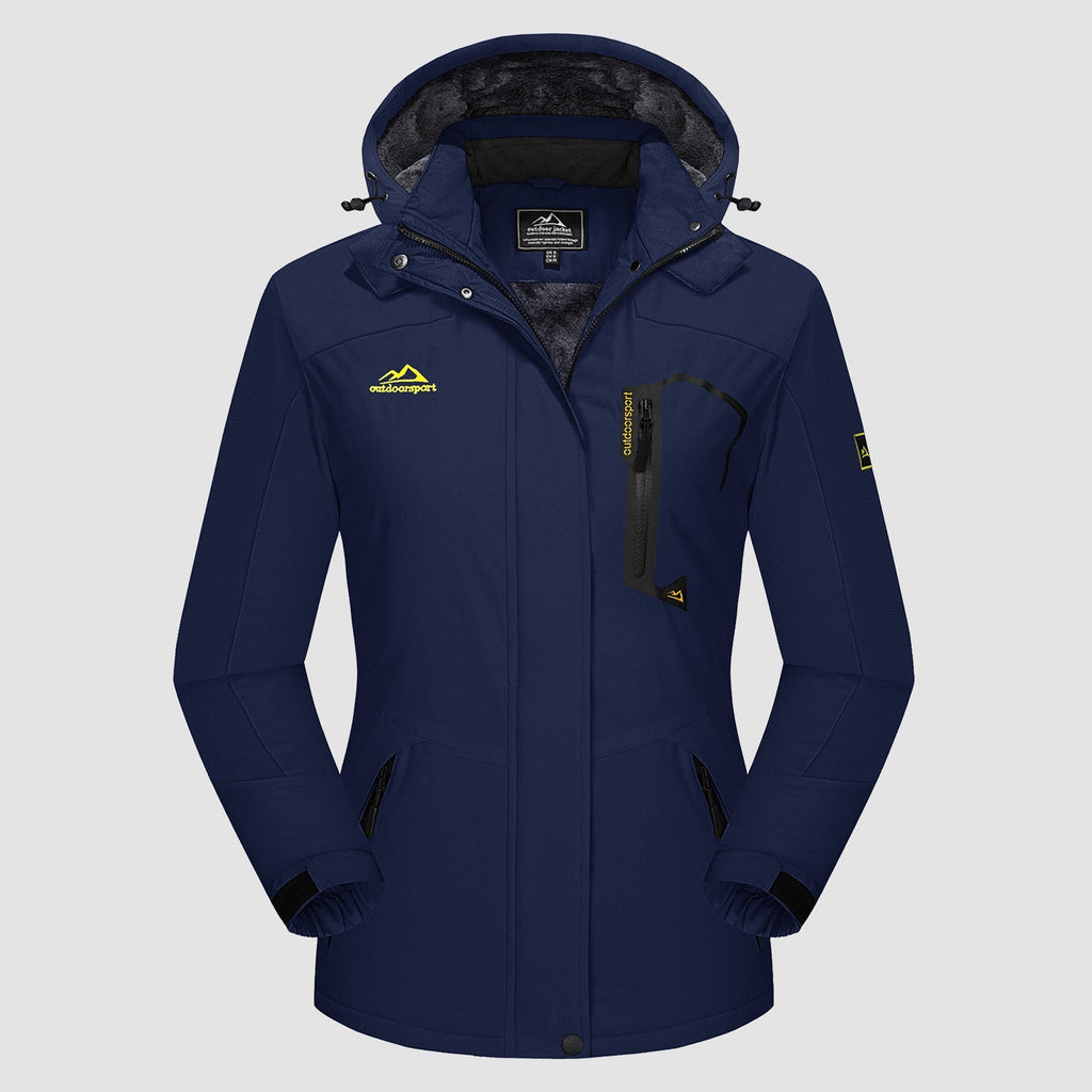 Crimson Wildtrack Gear | Women - Ski Jacket - Fleece Water-Resistant Winter