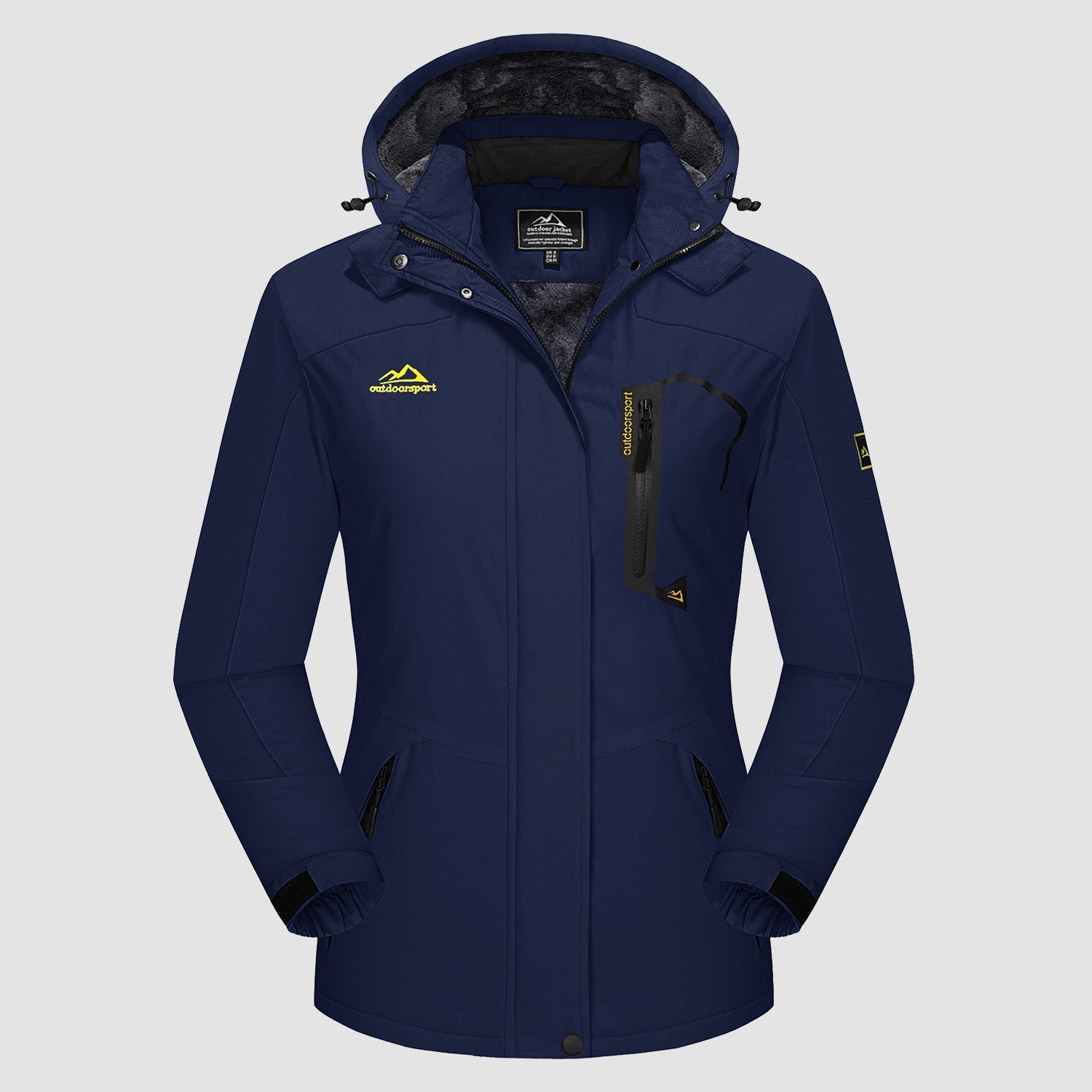 Crimson Wildtrack Gear | Women - Ski Jacket - Fleece Water-Resistant Winter