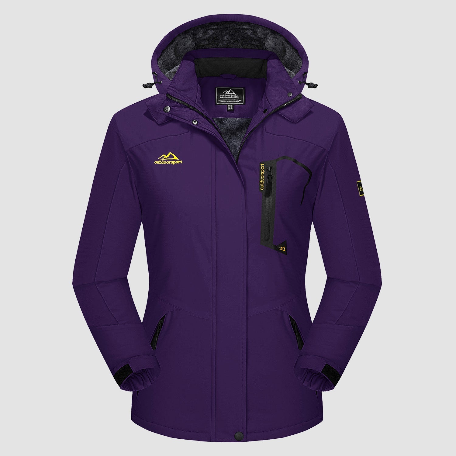 Crimson Wildtrack Gear | Women - Ski Jacket - Fleece Water-Resistant Winter