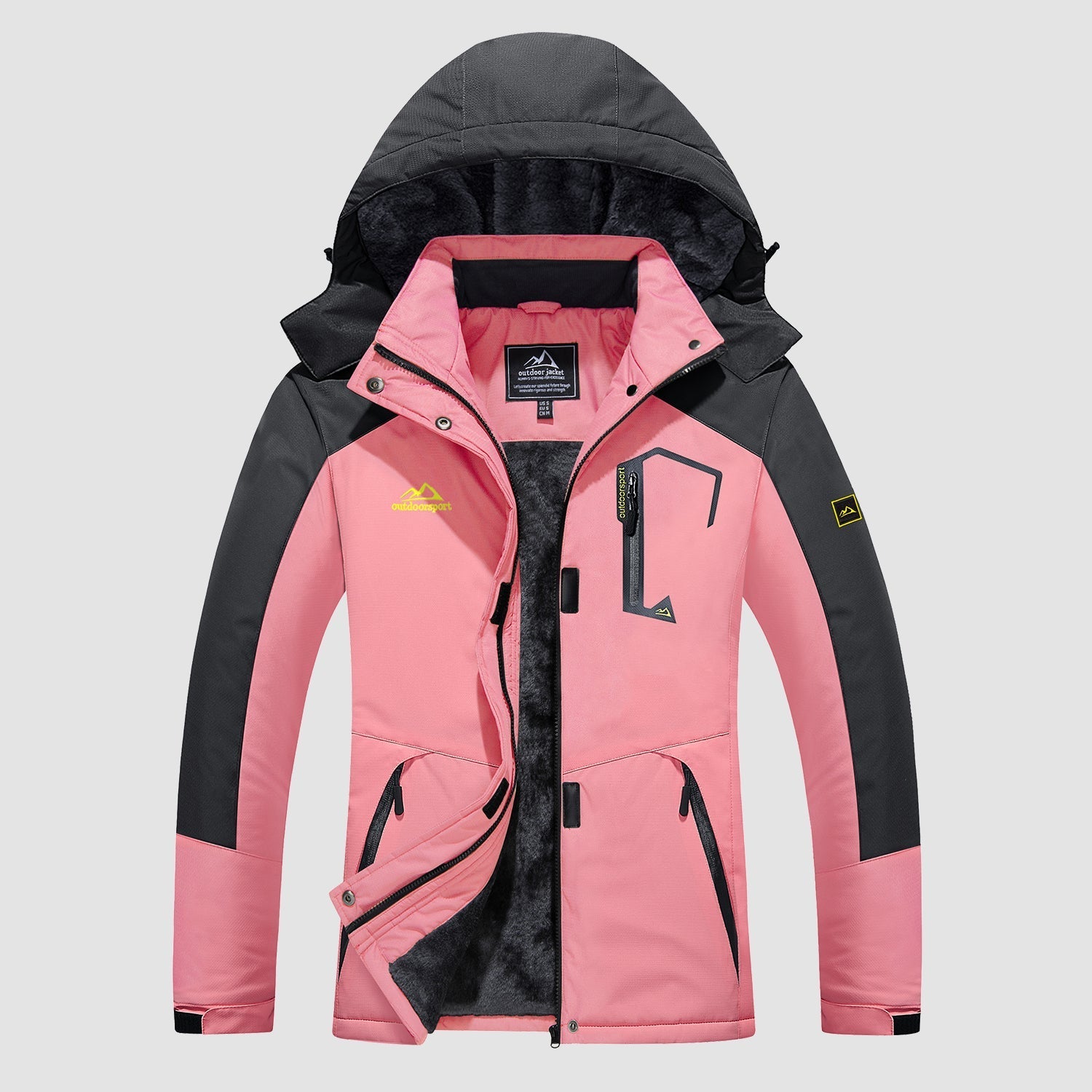 Crimson Wildtrack Gear | Women - Ski Jacket - Fleece Water-Resistant Winter