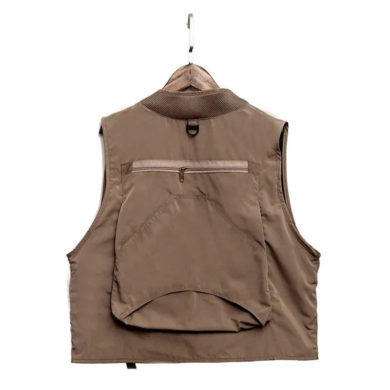 Crimson Wildtrack Gear | Men – Fishing Vest – Quick-Dry – Multi-Pocket