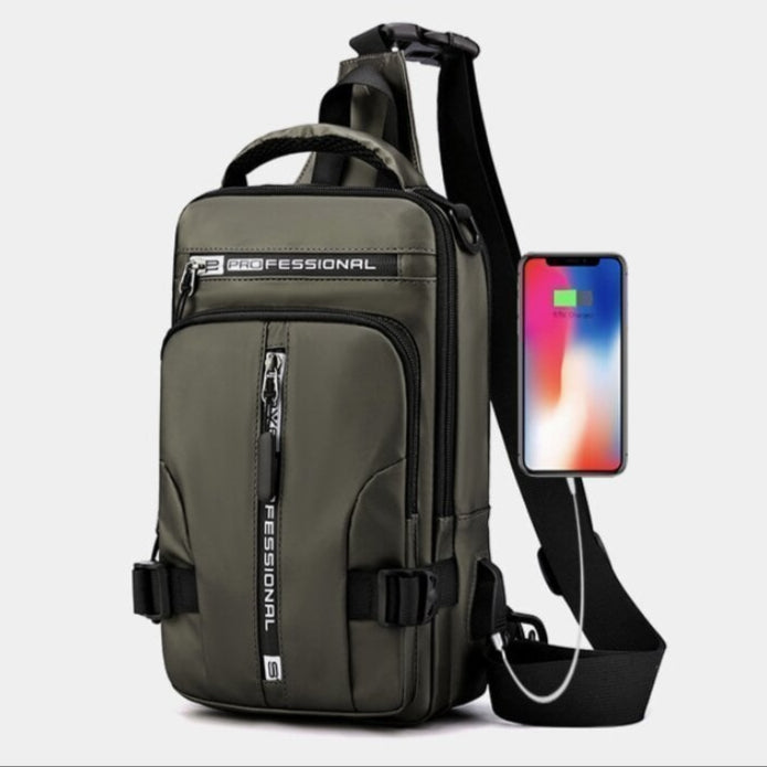 Crimson Wildtrack Gear | Unisex - Crossbody Bag - 5L Waterproof Travel