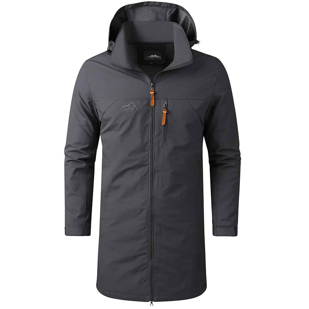 Crimson Wildtrack Gear | Men's Waterproof Jacket - Windproof Outdoor Coat - All-Weather Hiking & Travel Gear
