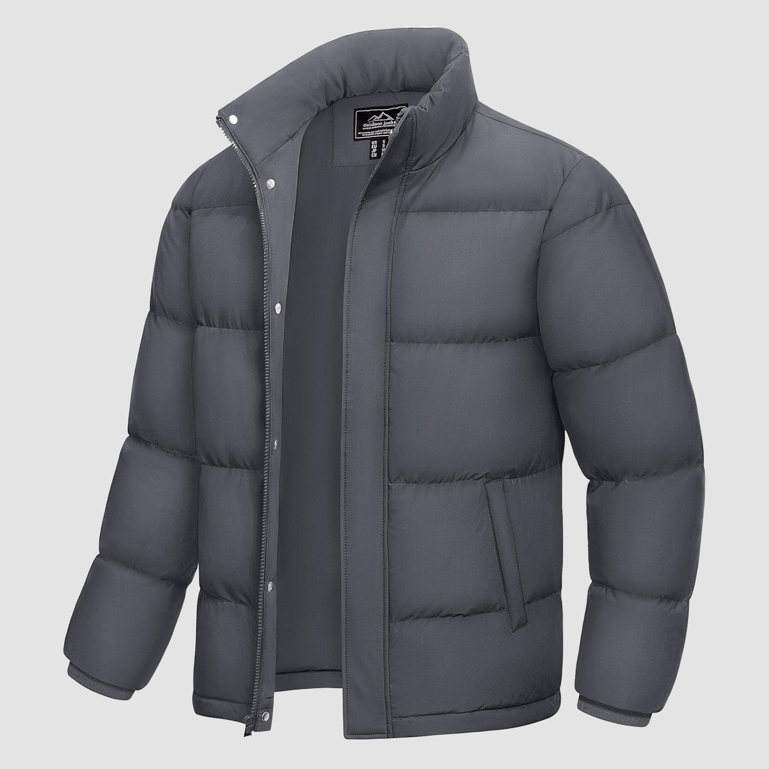 Crimson Wildtrack Gear | Men - Puffer Jacket - Down Warm Water-Resistant