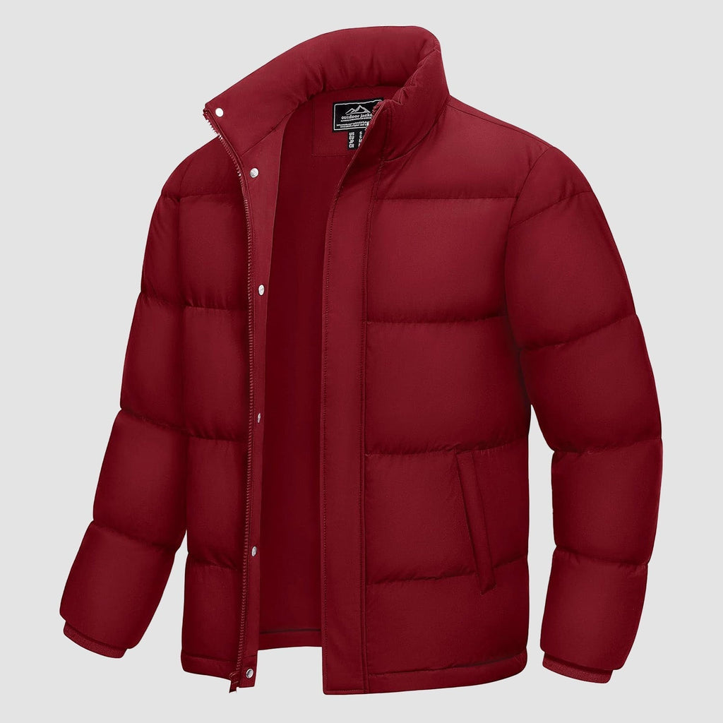 Crimson Wildtrack Gear | Men - Puffer Jacket - Down Warm Water-Resistant