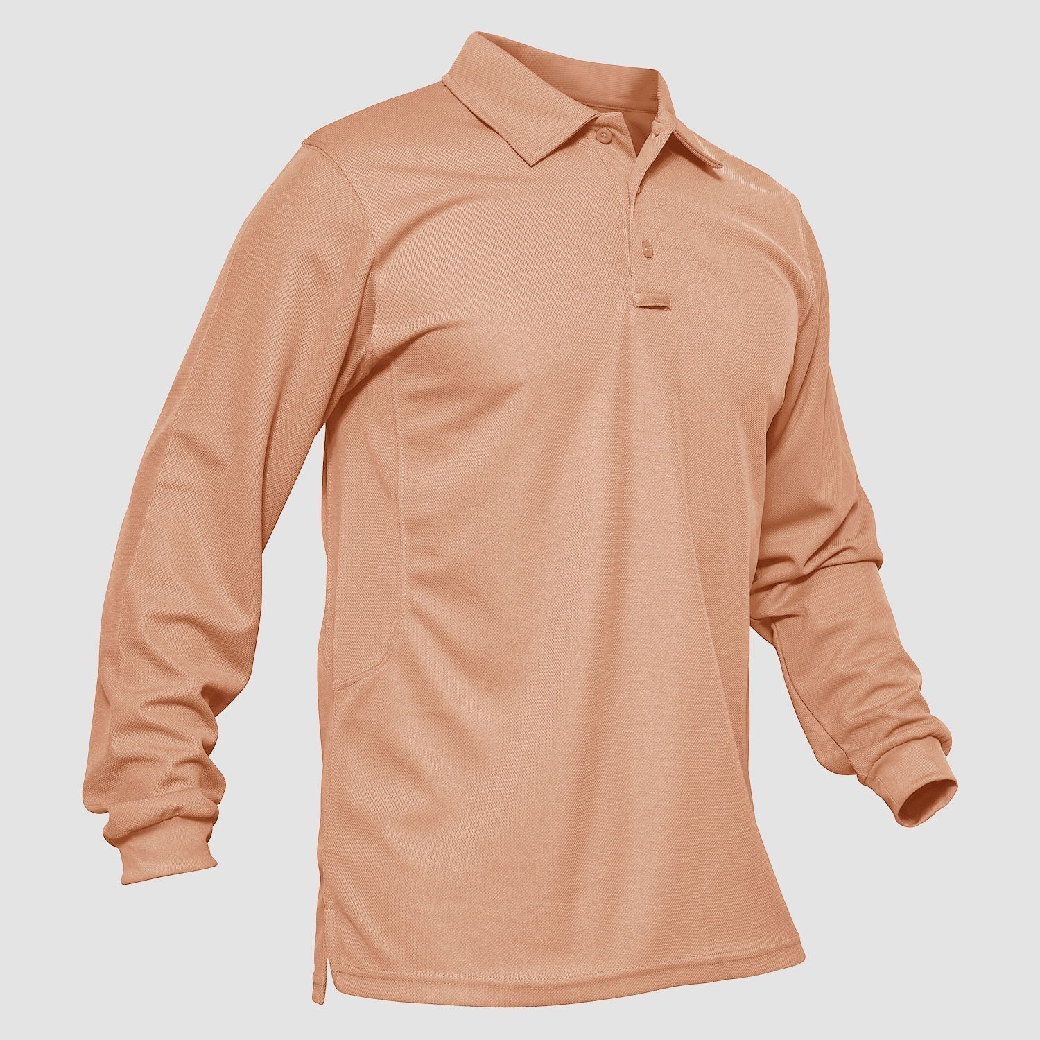 Crimson Wildtrack Gear | Men - Tactical Polo Shirt - Quick-Dry Long Sleeve