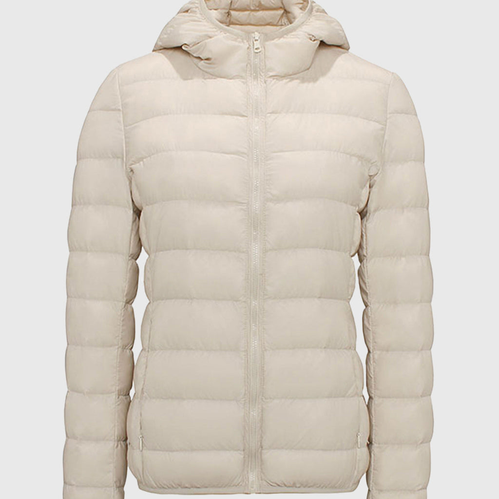 Crimson Wildtrack Gear | Women's Packable Down Jacket - Featherweight Hooded Coat