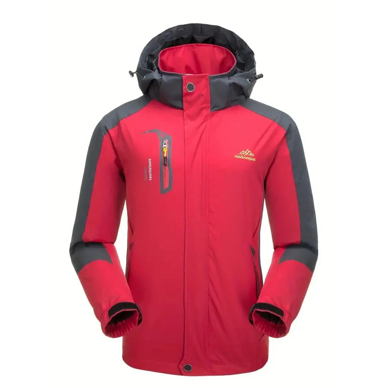 Crimson Wildtrack Gear | Unisex - Outdoor Jacket - Windproof Rainproof