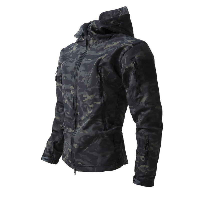 Crimson Wildtrack Gear | Men - Softshell Jacket - Tactical Waterproof Coat