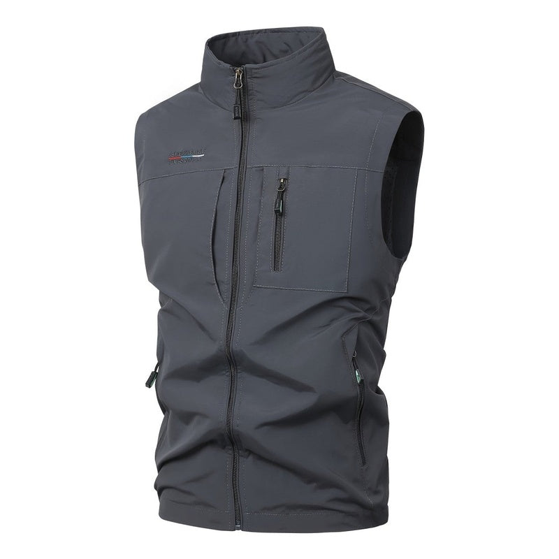 Crimson Wildtrack Gear | Men – Outdoor Gilet – Lightweight – Multi-Pocket