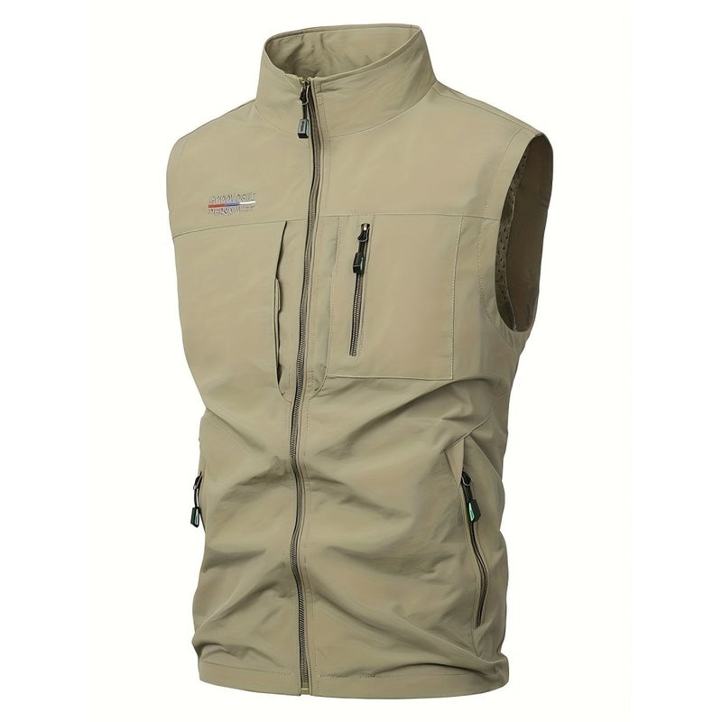 Crimson Wildtrack Gear | Men – Outdoor Gilet – Lightweight – Multi-Pocket