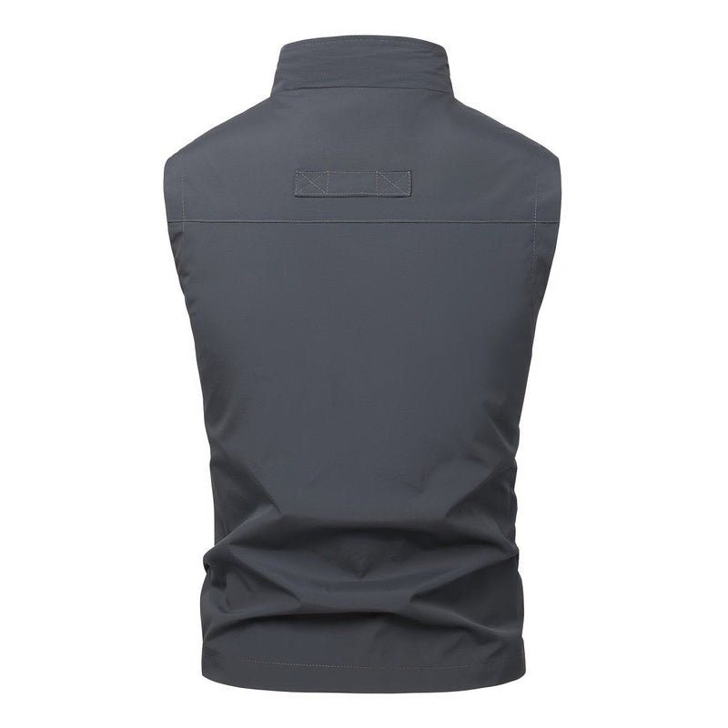 Crimson Wildtrack Gear | Men – Outdoor Gilet – Lightweight – Multi-Pocket