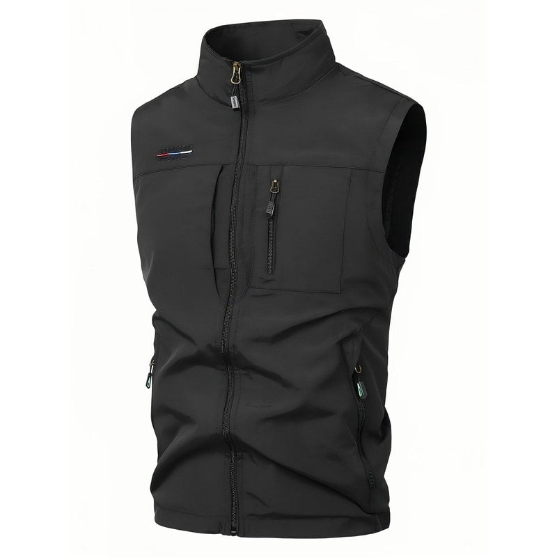 Crimson Wildtrack Gear | Men – Outdoor Gilet – Lightweight – Multi-Pocket