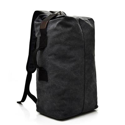 Crimson Wildtrack Gear | Men - Spacious Canvas Duffle Backpack - Durable Travel Gear for Adventures