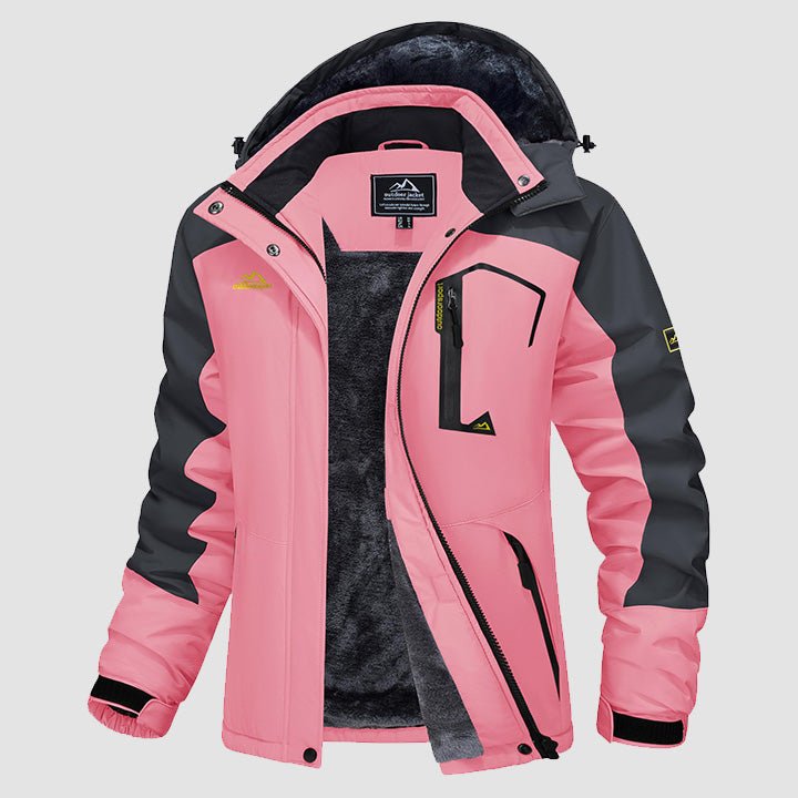 Crimson Wildtrack Gear | Women - Ski Jacket - Fleece Water-Resistant Winter