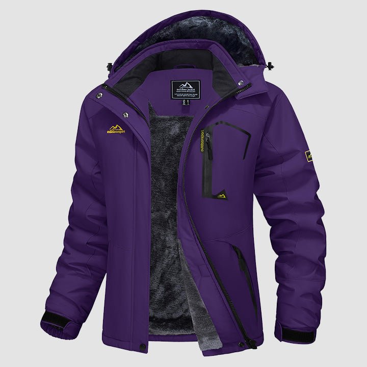 Crimson Wildtrack Gear | Women - Ski Jacket - Fleece Water-Resistant Winter