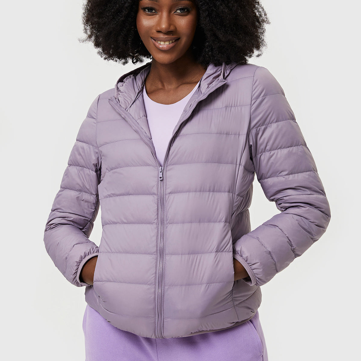 Crimson Wildtrack Gear | Women's Packable Down Jacket - Featherweight Hooded Coat