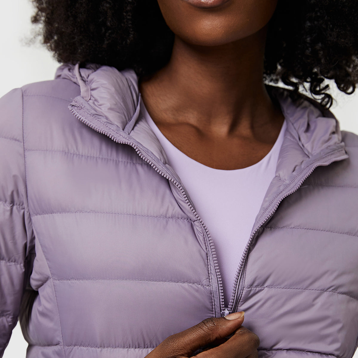 Crimson Wildtrack Gear | Women's Packable Down Jacket - Featherweight Hooded Coat